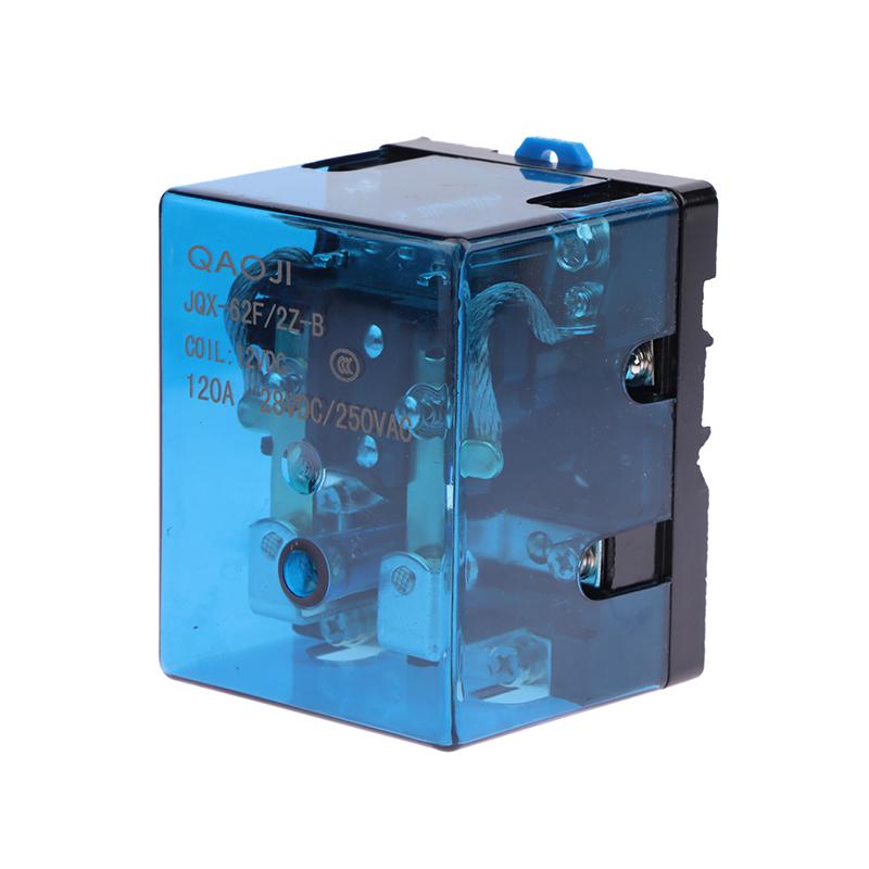

Срібний контакт Jqx-62F 2Z 80A/120A Потужне реле Dc12V Dc24V Dc48V Ac110V Ac220V