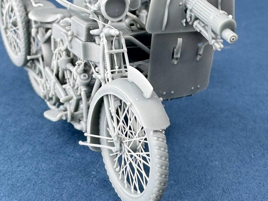 Copperstate Models Motorcycle 3D Printer Kit COPB32003 1/32 Vickers-Clynow MK.IV (Military Vehicle)