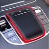 Red Central Control Mouse Cover For Mercedes Benz C E - S GLC Class