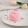 Rose Scented Aroma Candle - Creative Fragrance Shaped Ornament for Mother's Day Souvenir