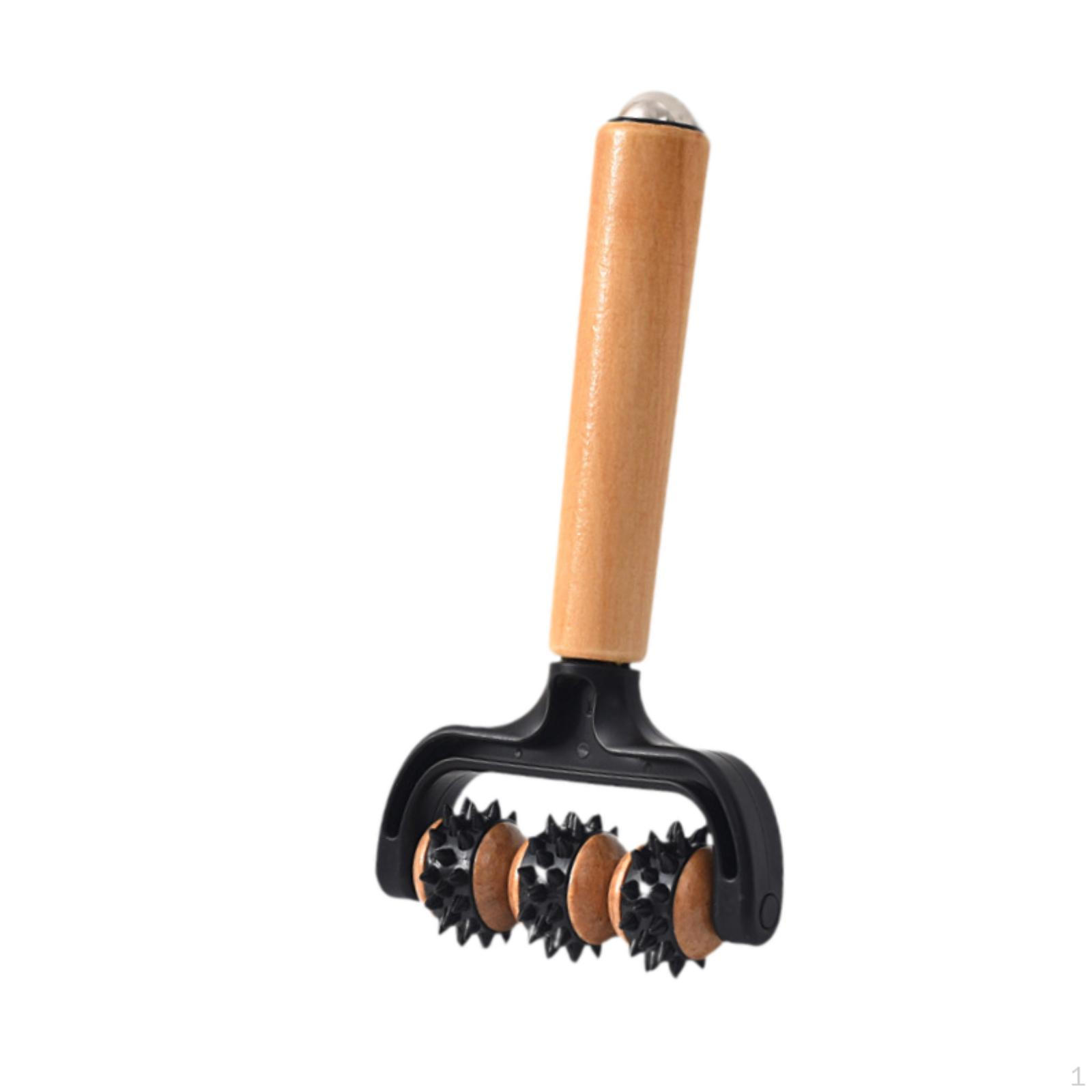 

T Massage Masker Meridian Rolling Stick Компактные портативные аксессуары с Raineaux чёрный