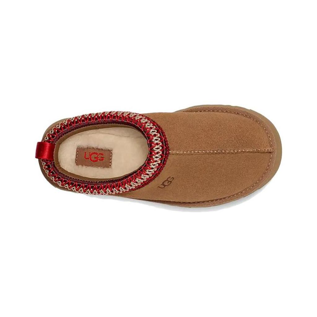UGG Tazz šlepetės vaikams kaštoninės spalvos vaikiški sportbačiai rudi 1143776K-CHE