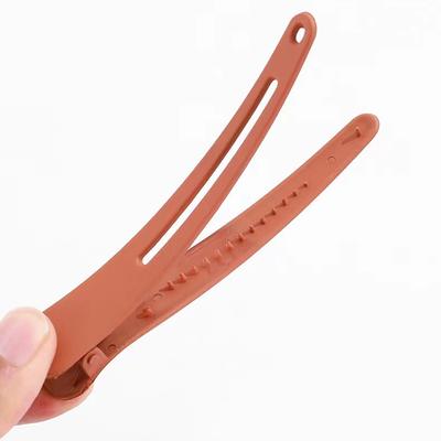 10Pcs Candy Color Duckbill Clips Professional Hair Care Barrette Styling Tools