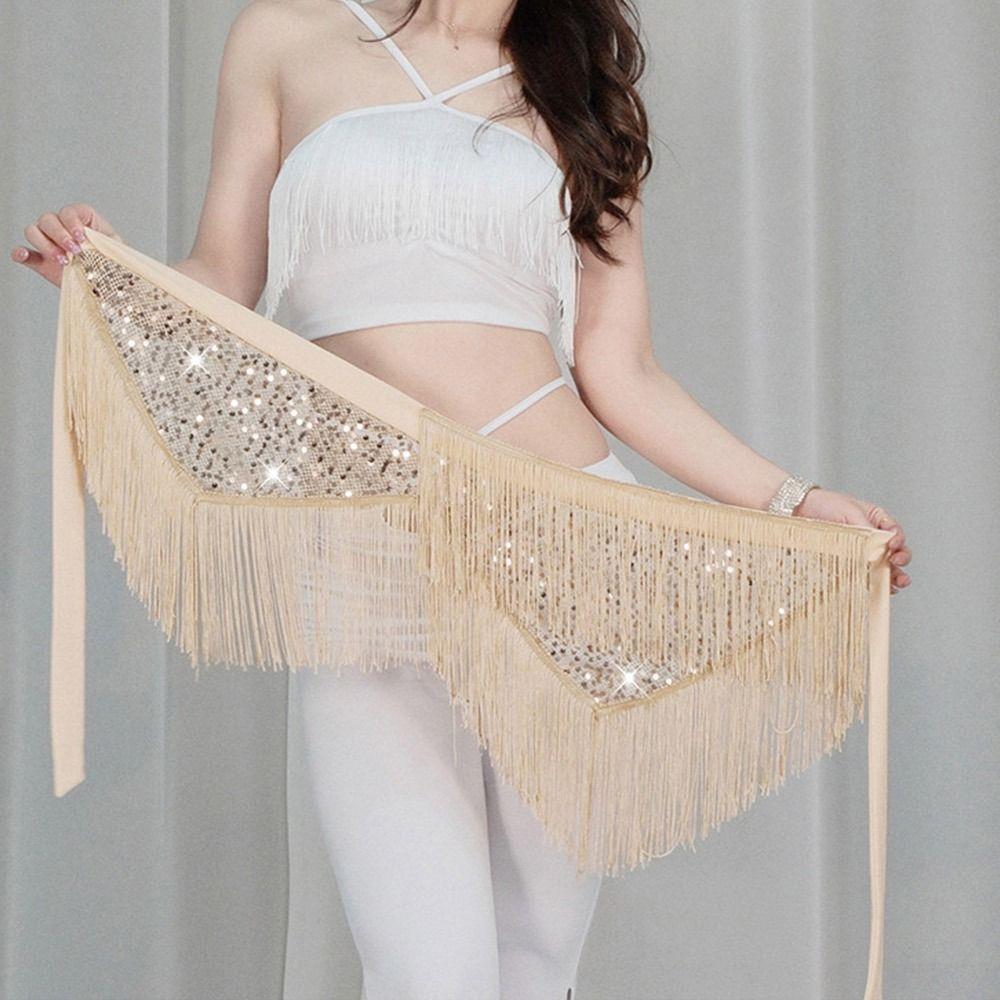Tassel Women Belt Skirt Bohemian Belly Dance Belt Fashion Belly Dance Hip Scarf  Show Costumes
