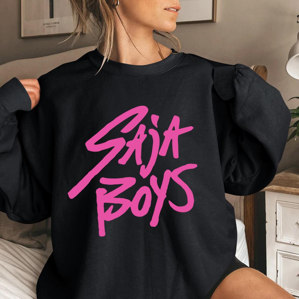 Women's Fashion Casual Long Sleeve Printed Round Neck Sweatshirt Top