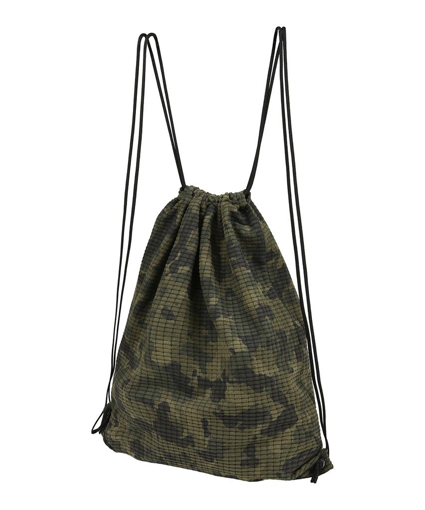 Ressac Camo Embossed Gym Sack Khaki