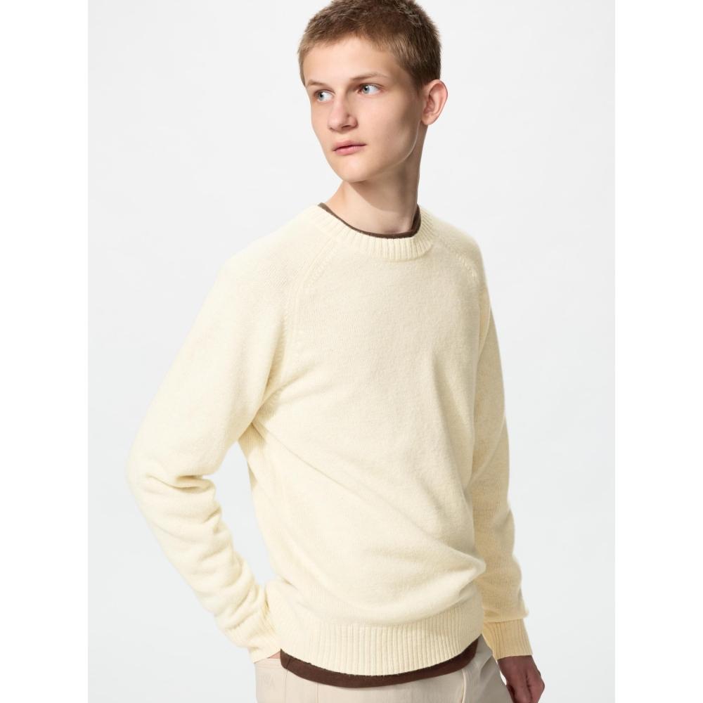 Uniqlo Japan Lamb Crew Neck Sweater