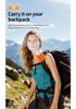 Portable USB Waist Fan with Digital Display - Large Capacity, Versatile, Mini Outdoor Neck-Hanging Design