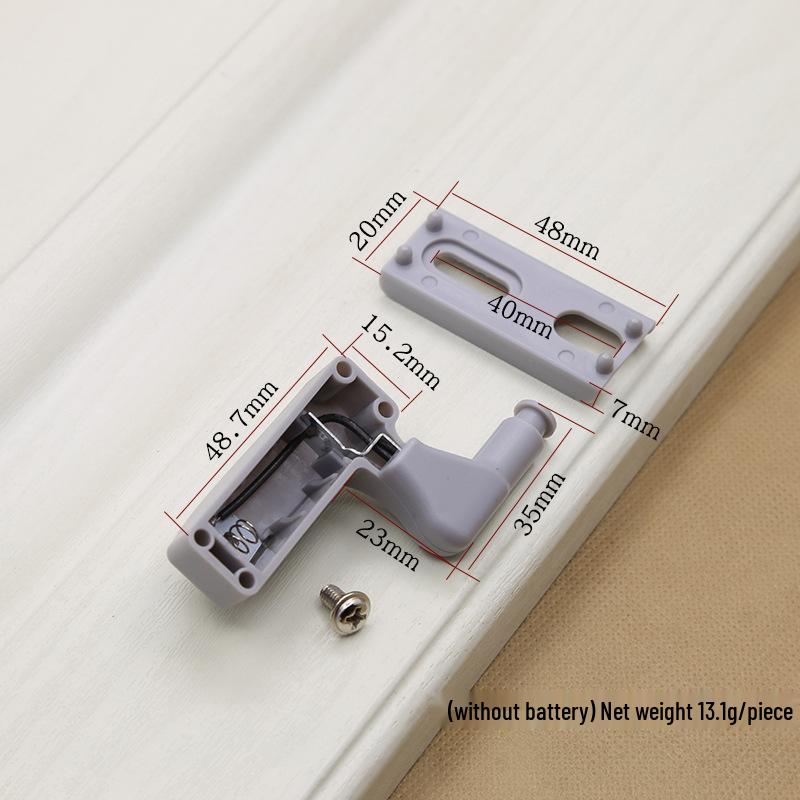 Battery-Free Smart LED Hinge Light for Wardrobe and Cabinet Doors