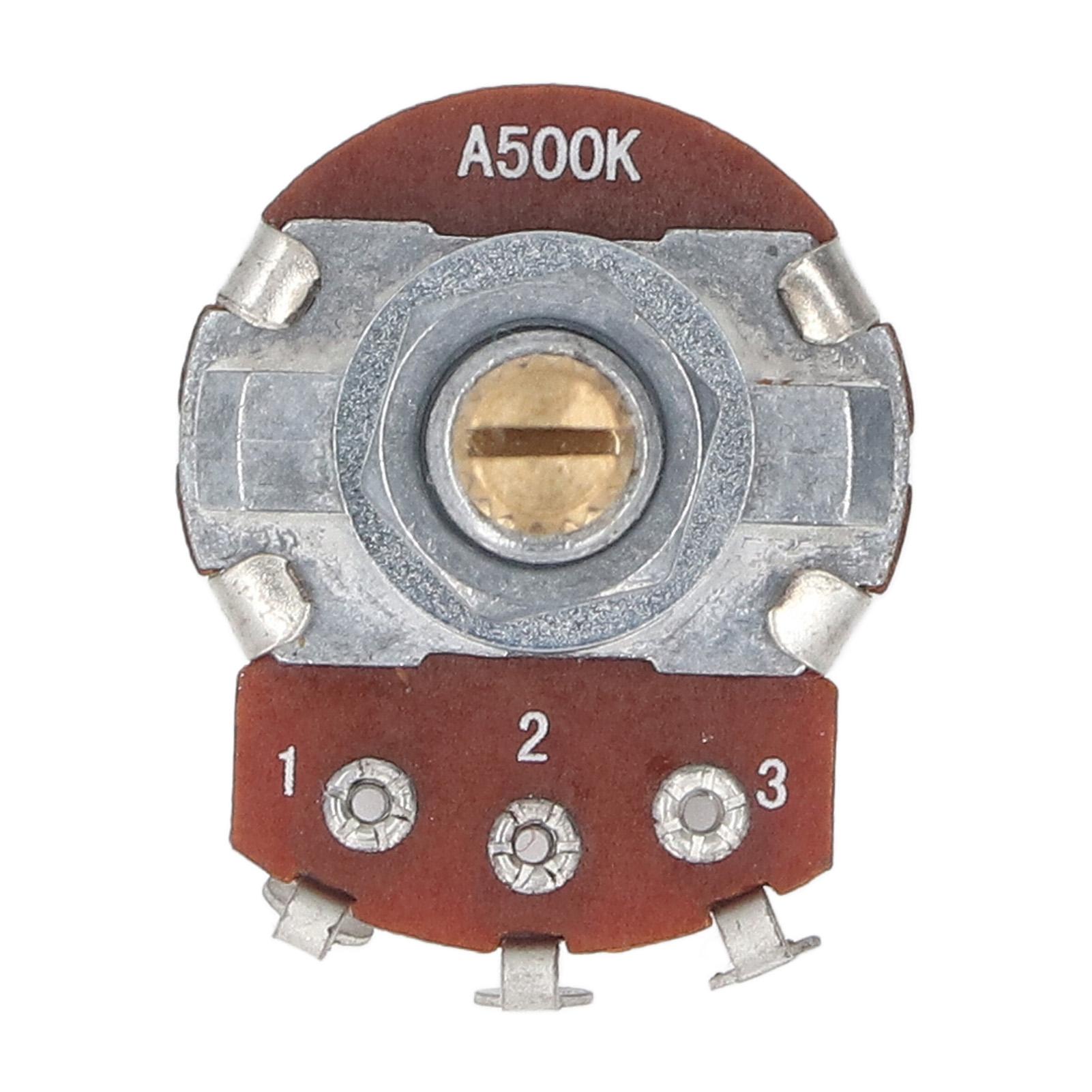 

Мини-гитарный потенциометр 500K, объем звука, конусный горшок, металлические бас-гитары, запасные части