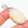 Natural Dendrite Opal Gemstone Handmade 925 Steling Silver Jewelry Pendant 1.89" U7r63