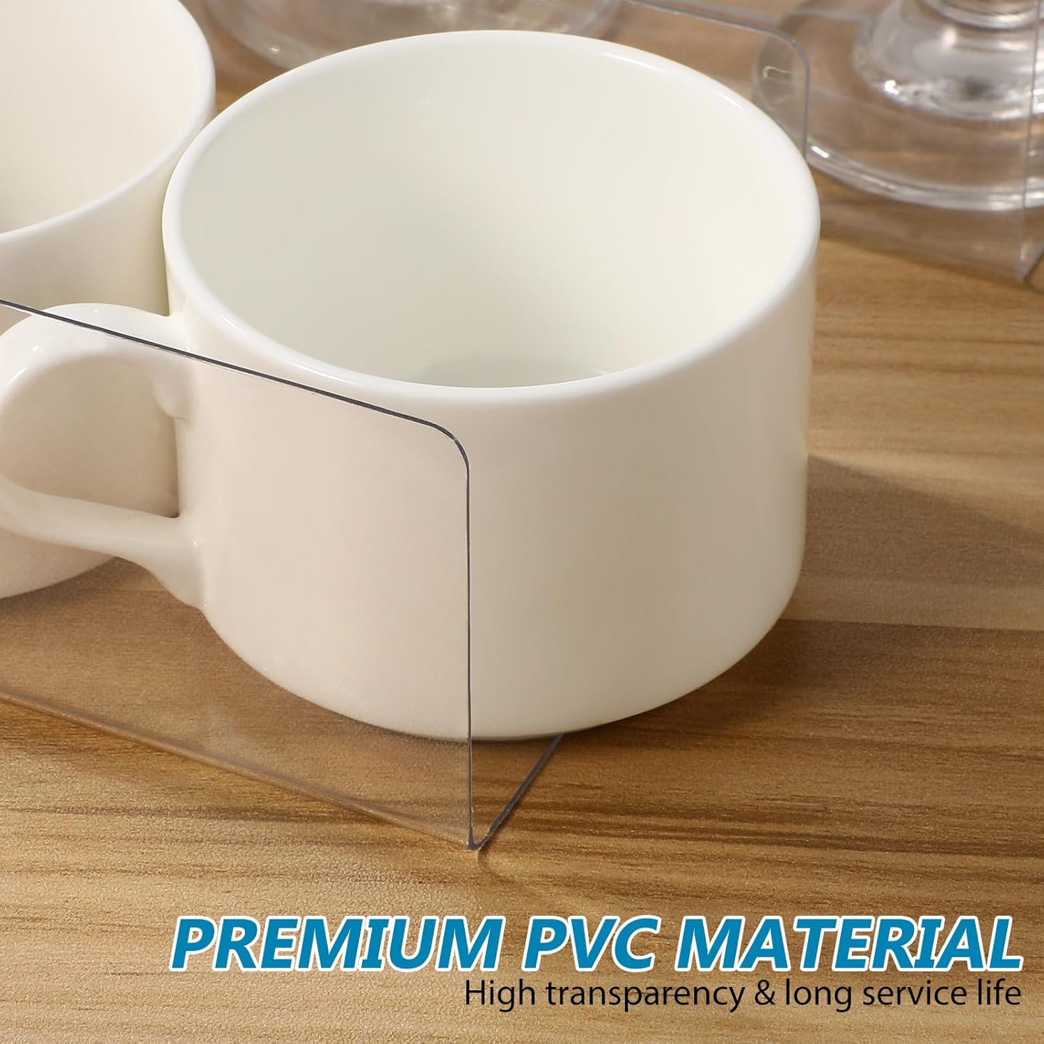 

Yardwe 20 шт. Магнитные разделители полок для шкафа - Т-образные перегородки для кухни, супермаркета - Прозрачная акриловая пластиковая стойка