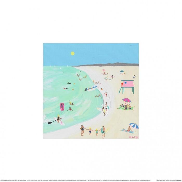 Mary Donald Hazy Beach Days Print