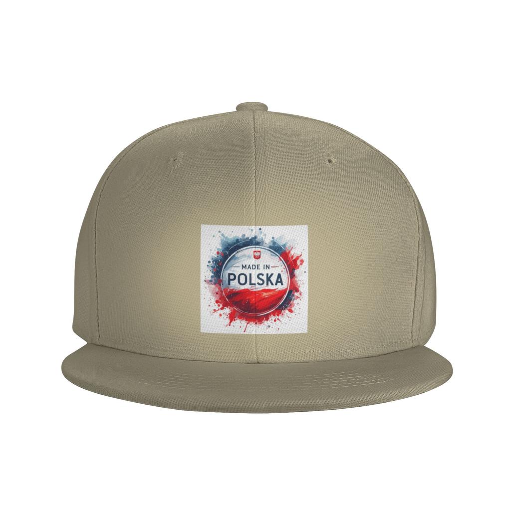 Made In Polska Poland Polish Flag Red White Gift Baseball Caps Snapback Baseball Hats Breathable Casual Casquette Outdoor