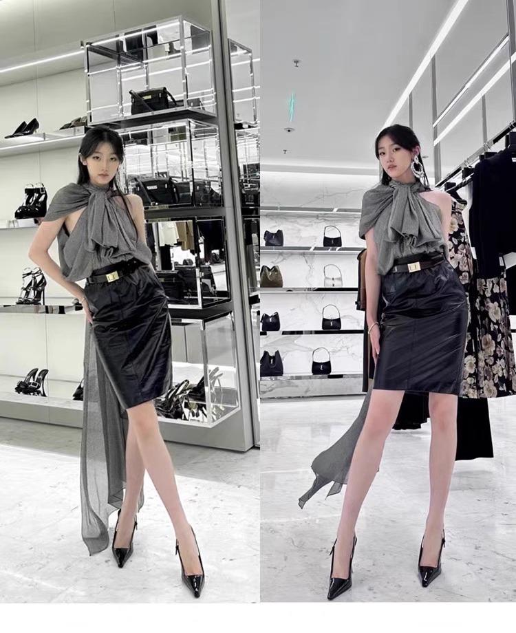 Women Elegant Patent Leather Pointed Toe Stiletto Sandals Summer Fashion Party Banquet High Heel Shoes