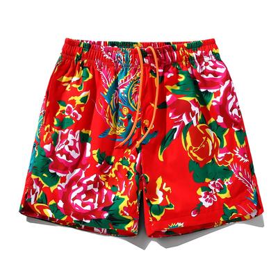 Summer Casual Shorts Man Vintage Clothes Plus Size Elastic Waist Short Shorts
