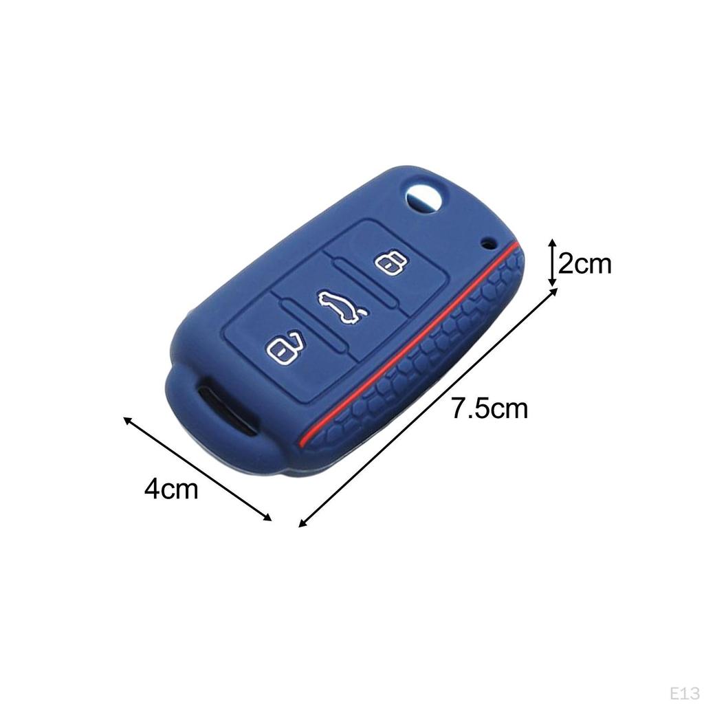 Control Key Fob Silicone Cover Case for Seat Protection