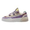 FILA Salto Low Top Retro Basketball Shoes Women sneakers White Light-Purple F12W141225FSV