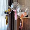 50 bucăți/set balon de petrecere ușor de umflat elasticitate mare TPU nunta ziua de naștere balon transparent decor de fundal decor acasă