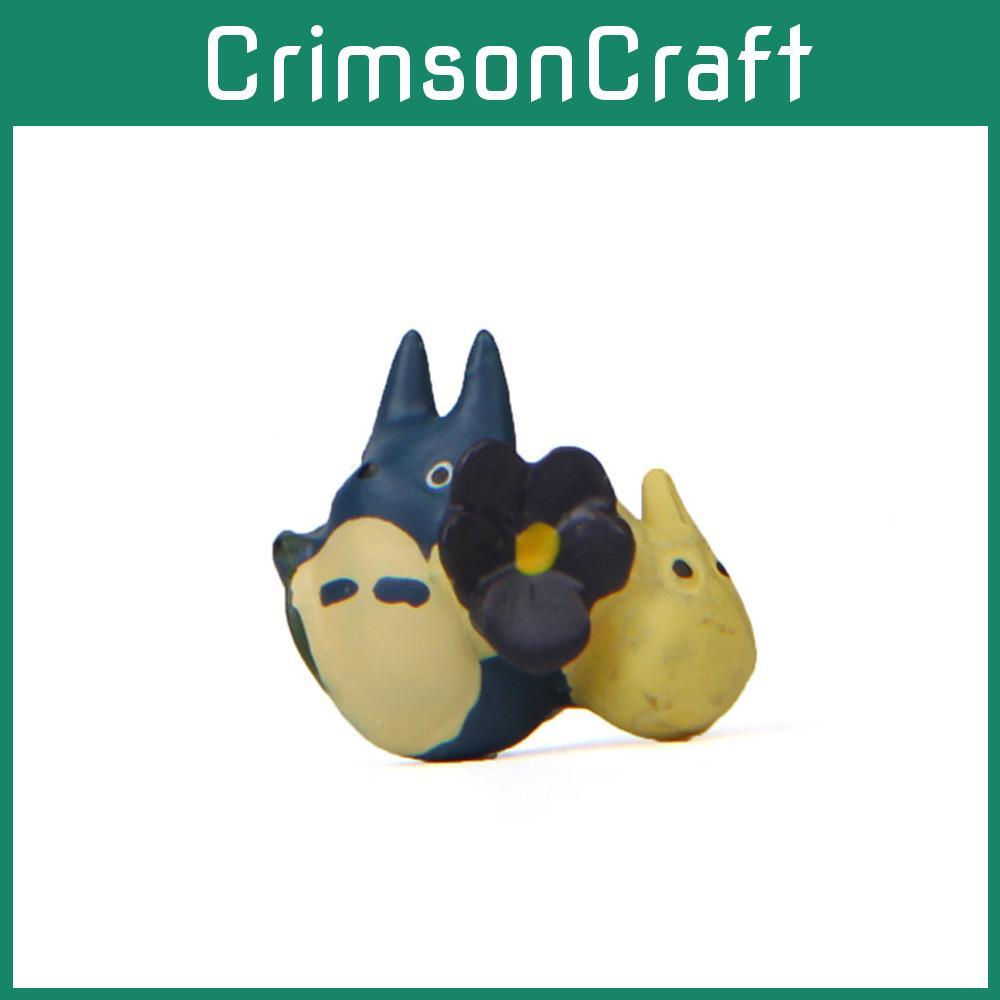 Cartoon My Neighbor Totoro Resin Ornament With Medium Totoro For Giving Gift