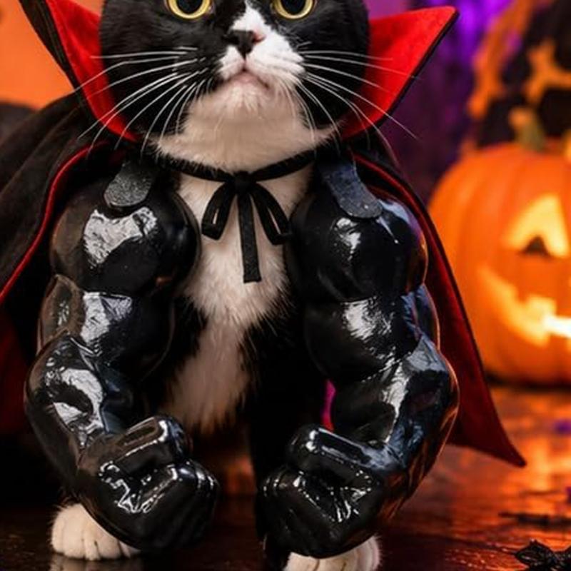 3D Printed Cats Muscle Arm For Theme Event Comfortable Shoulder Costume For Felines Cosplay And Halloween Party DressingUp