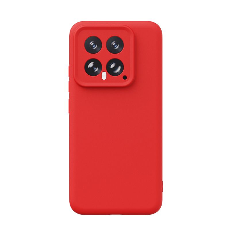 Liquid Suitable for Xiaomi Mi 15 Pro Mobile Phone Case Magnetic Suction Skin Feeling Xiaomi Mi 14 Anti-drop and Dirt-resistant Light Silicone Pro
