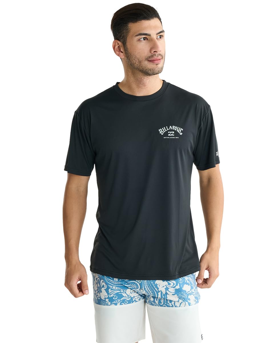 

Billabong ARCH LOGO RASH TEE Men s Rashguard, Black