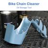 Chain oiler oil pollution box bicycle and motorcycle cleaning kit