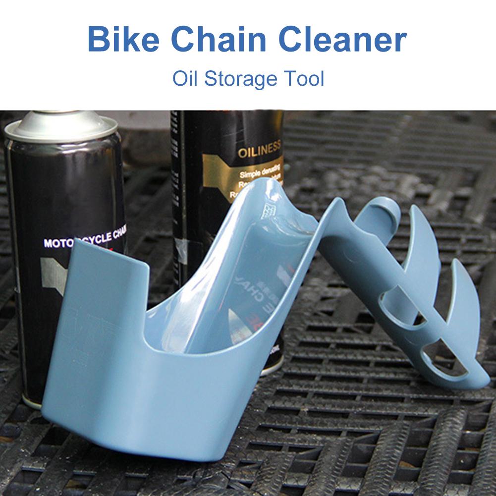 Chain oiler oil pollution box bicycle and motorcycle cleaning kit