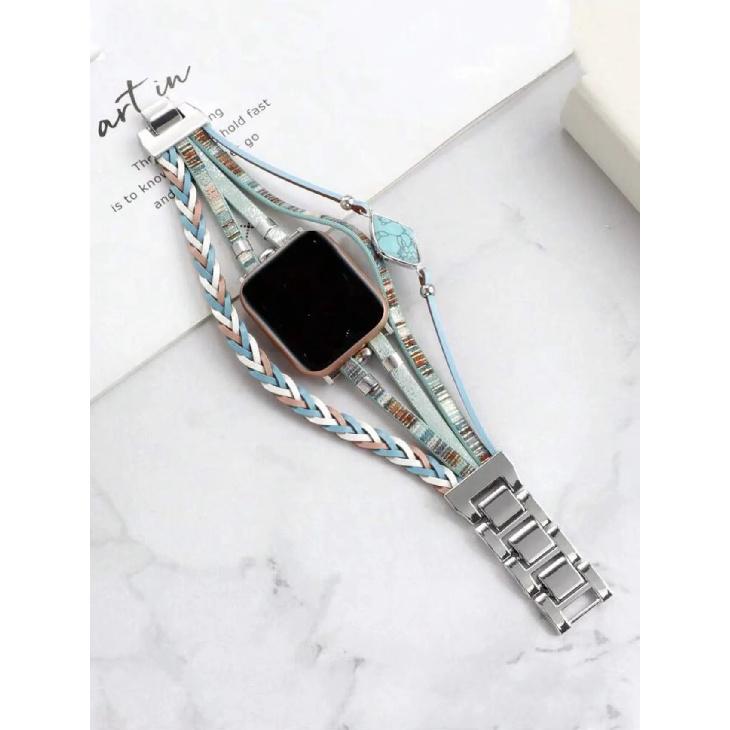 Weave bracelet link For Apple Watch band Series S11 10/8/7/6/3/4/5/9 40mm 41mm 38mm 42mm 44mm 45mm 46mm Strap