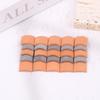 60Pcs Mini Roof Tiles For Landscaping Miniature Tiles  For Dollhouse 1/16