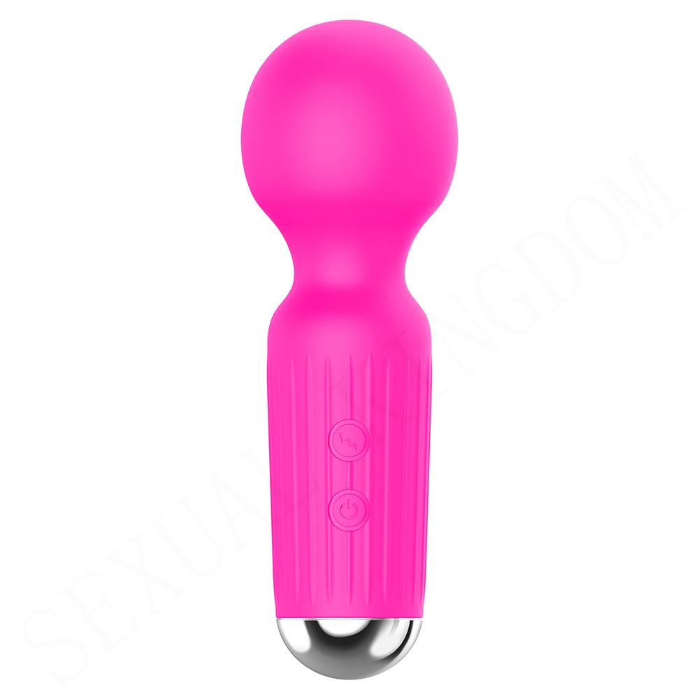 20 Modes Strong Motor Vibrators Mini Av Wand Small Portable Sticks G-spot Clitoral Stimulator Female Masturbator Adult Sex Toys