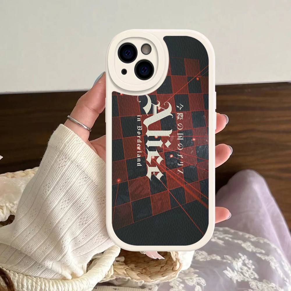 

Alice In Borderland TV Suspense Phone Case For IPhone 16 15 14 13 12 11 Pro Max Plus Leather Cover iPhone 15 pro