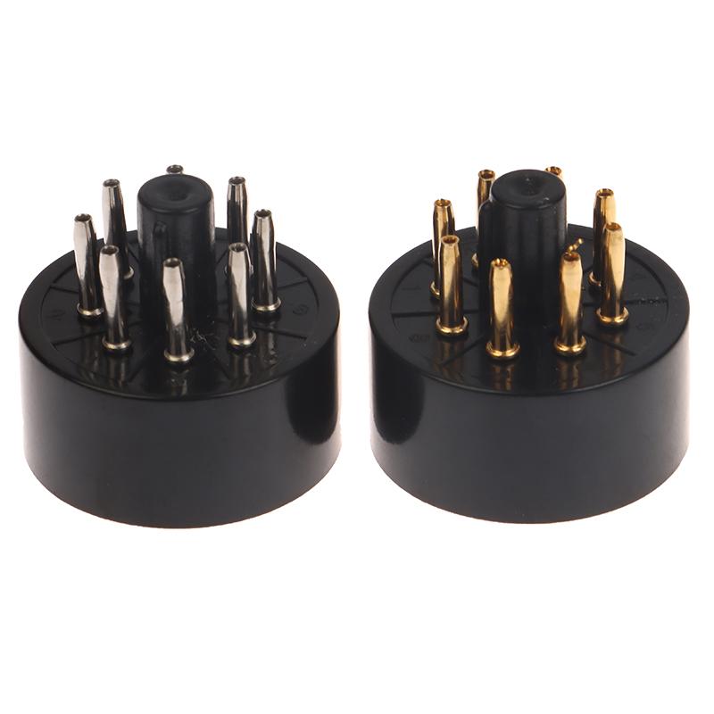 1 Peça Soquete de Tubo de Baquelite de 8 Pinos S8Aes Base de Tubo de Baquelite Para Amplificador de Válvula El34C El34