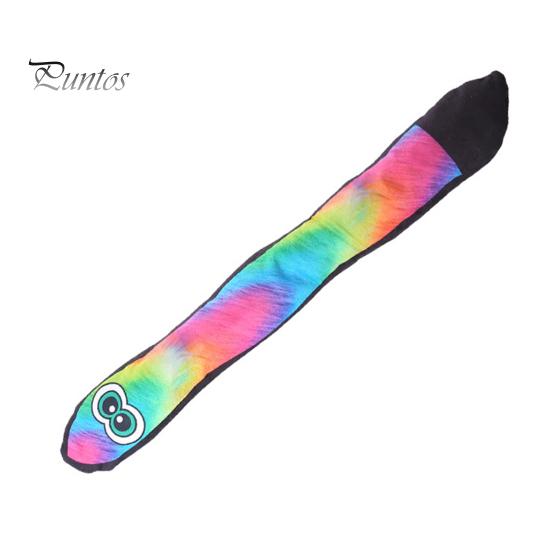 

Игрушка для собак в форме змеи со звуком погремушки, скрипучая игрушка для домашних животных, устойчивая к укусам, уменьшает беспокойство, жевательная игрушка для домашних животных для собак, кошек разноцветный