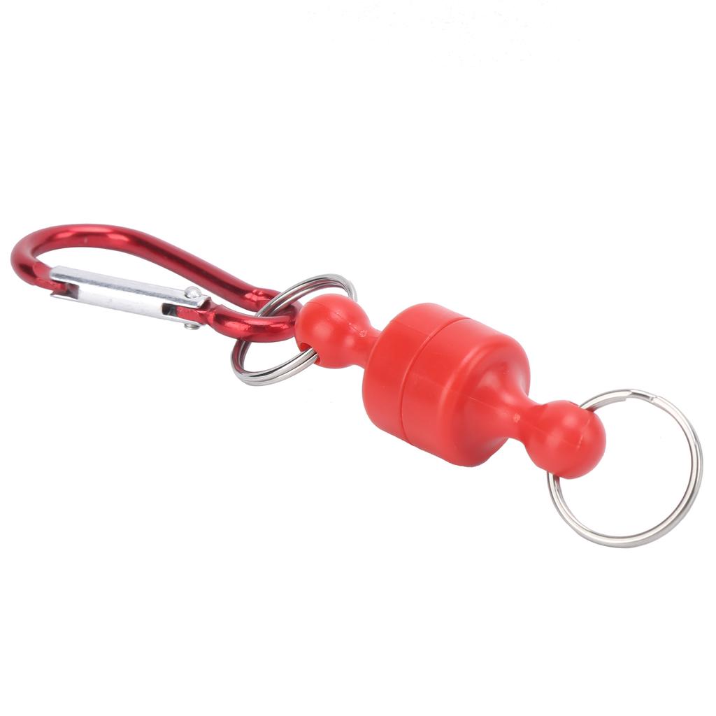 Strong Magnetic Release Holder Carabiner Metal Net Release Clip Keychain Hook for Outdoors