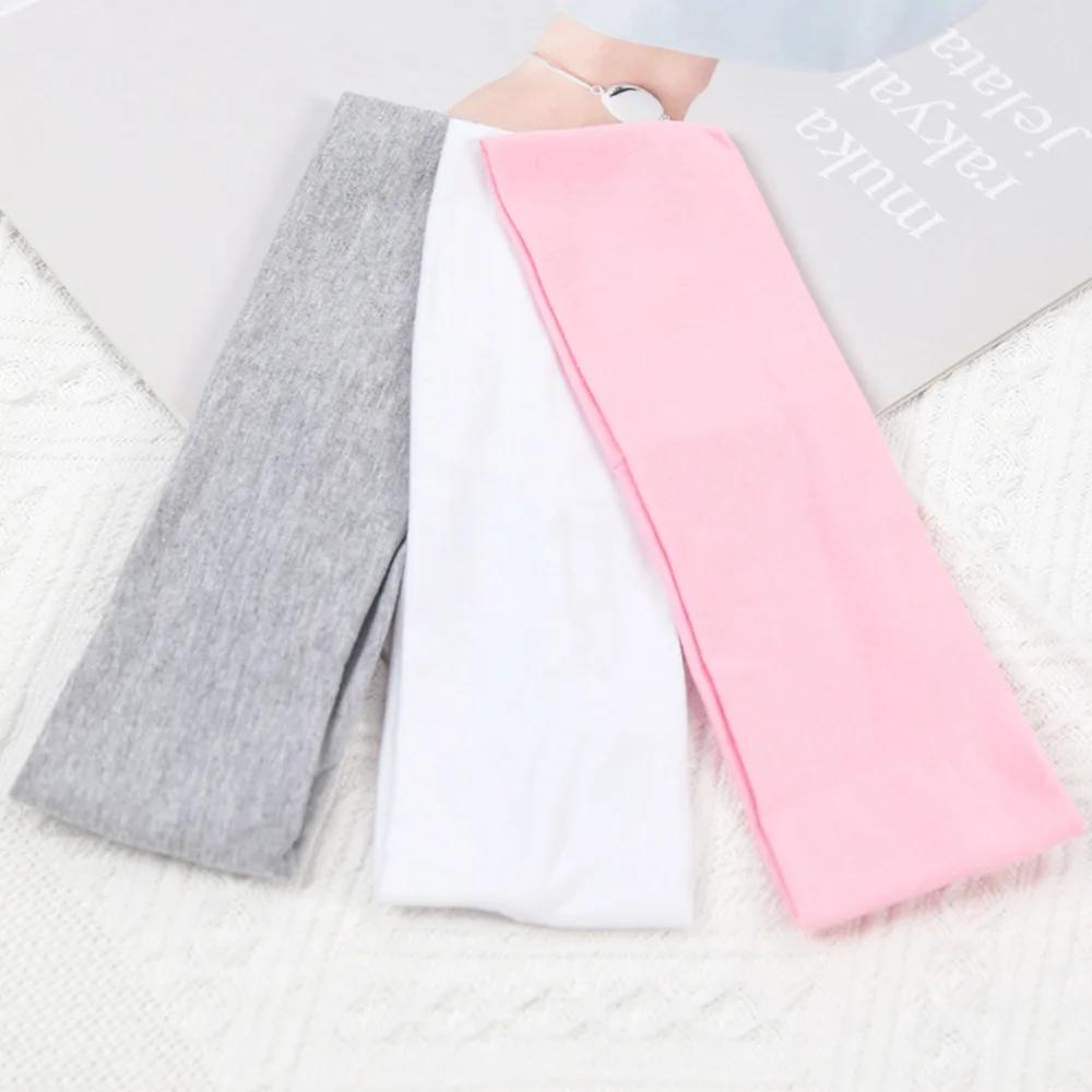 

Wide Elastic Hair Ties & Trendy Turban-Style Headbands – Stretchy Workout & Yoga Sweatbands for Women, Assorted Styles