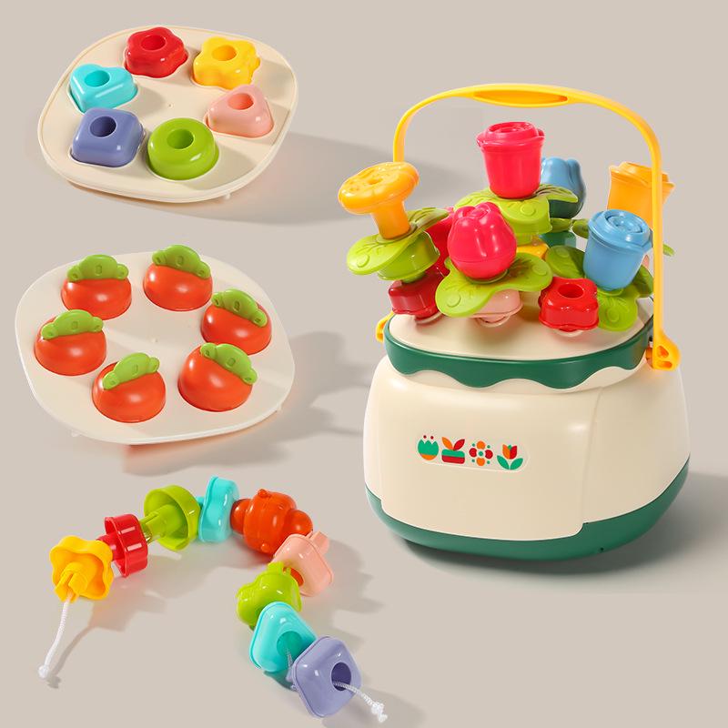 Children s Educational Beading & Interlocking Toy for Concentration & Logical Thinking