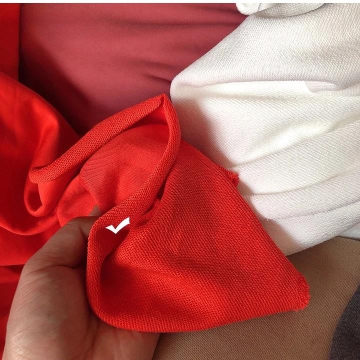 Wide 180cm French Terry Loop Cotton Knitted Fabric Abrasion-Resistant Sweatshirt Sweater Suit Sports Casual Wear Comfortable