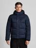 Winter Jacket Tom Tailor Puffer Winter Jacket With Detachable Hood (1044772) Sky Captain Blue