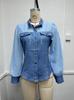 2026 Women's V-neck Lace Long-sleeved Top - Spring, Summer, Autumn Collection