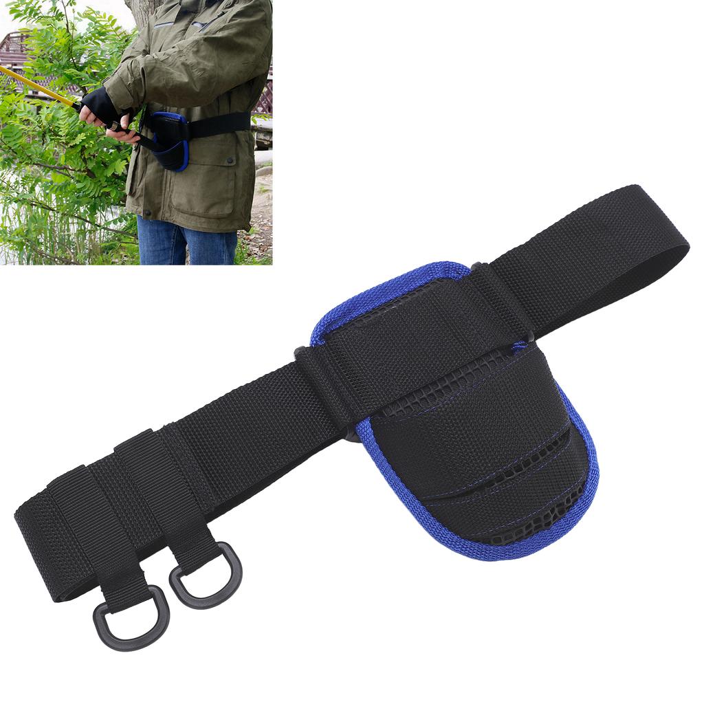 Boot Meeresangelrute Hüftgurt Matte Bauch Rutenständer Halter Pad Tragbarer Verstellbarer Hüftgurt