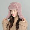 Unisex Cotton Ear Protection Hat Plush Warm Windproof Cycling Cap Cute Style Winter Wear