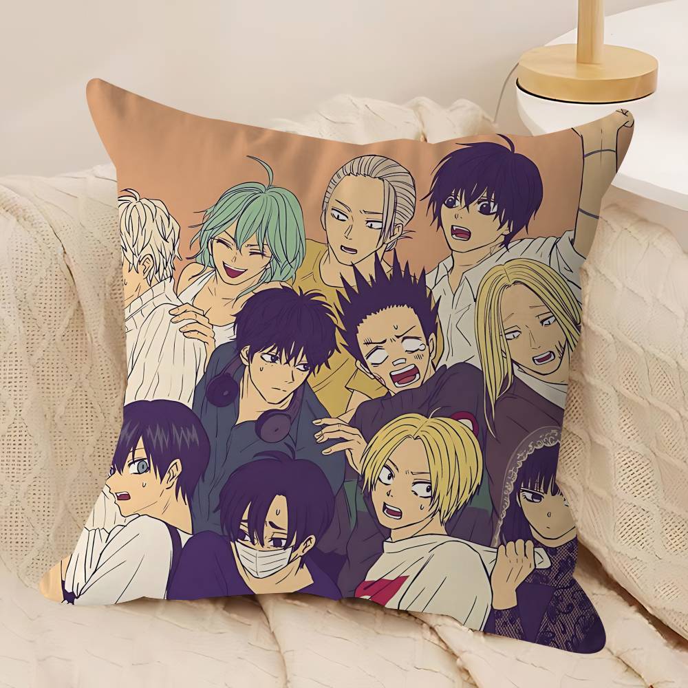 Anime S-Sakamoto-Days Kissenbezug Kissenbezug Deko Kissenbezug Bedruckter Kissenbezug für Couch