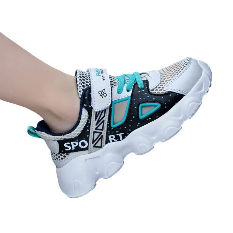 Girls' sports sandals, new summer hollow-out children's shoes, casual and fashionable boys' trendy shoes for older children