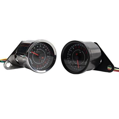 Universal LED Backlight Motorcycle Tachometer 12V Electronic Display Electronic Tach Meter 1000 RPM LED Tacho Gauge Motorcycle