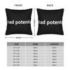 Funny I Had Potential Pillow Case Print Pillow Cover Funny Pillowcases For Sofa Car Home Decor