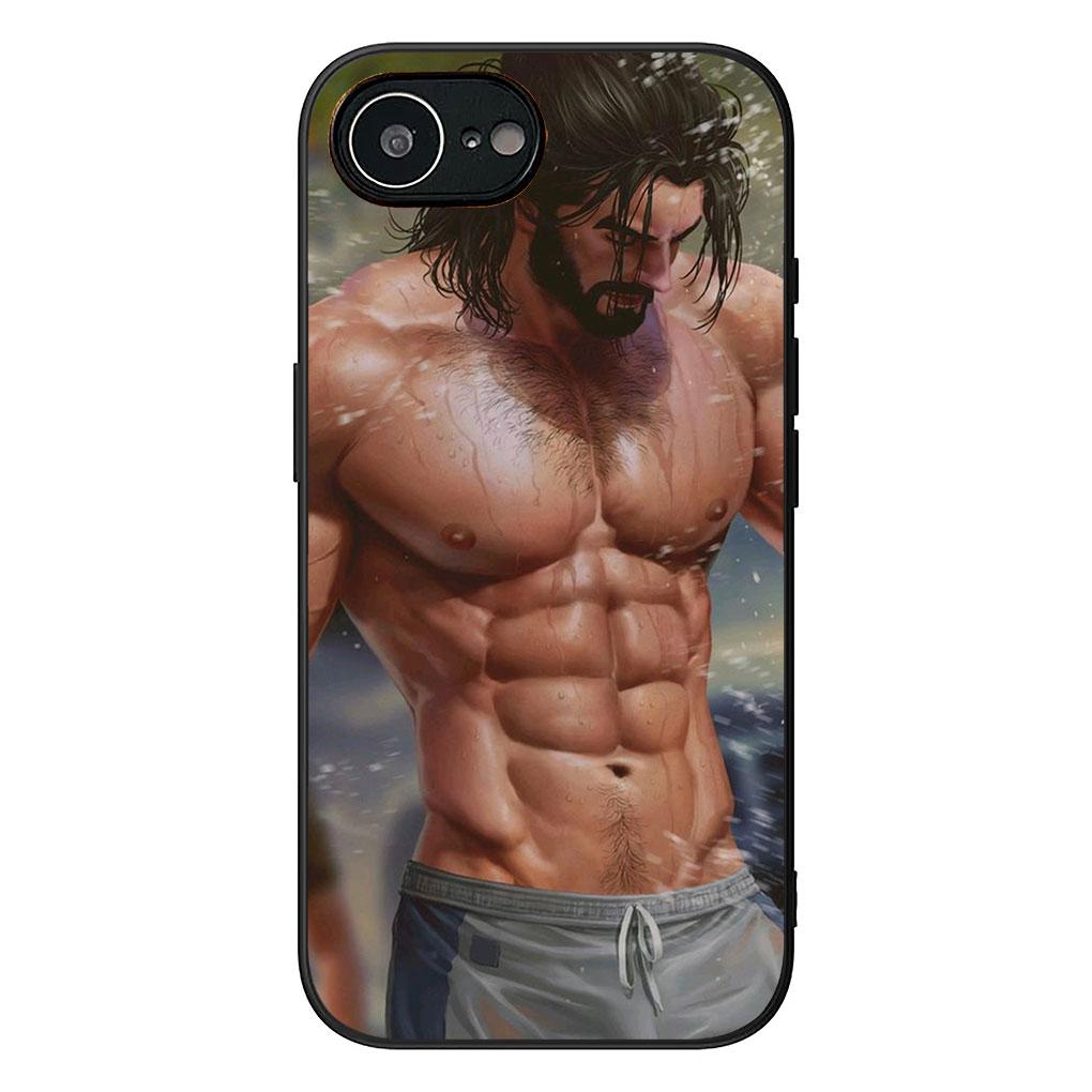 Sexy Muscle Man Himbo Casing Phone Cover for Motorola Moto G86 G14 G35 G34 G45 G55 G64 G75 G85 G24 G15 G54 G57 Power Soft Case