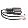 28GC 27 Lighting Modes 2pcs Motorbike Turn Indicators Light LED Motorcycle Turn Signals Projector Blinkers Replacement