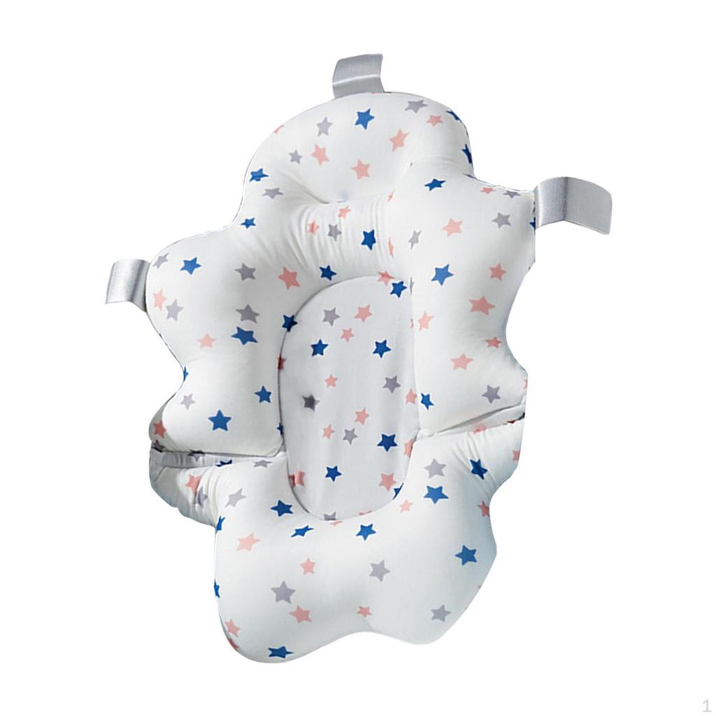 Baby Bath Cushion Pad Shower Mat Newborn Bathtub Nonslip 0-12M